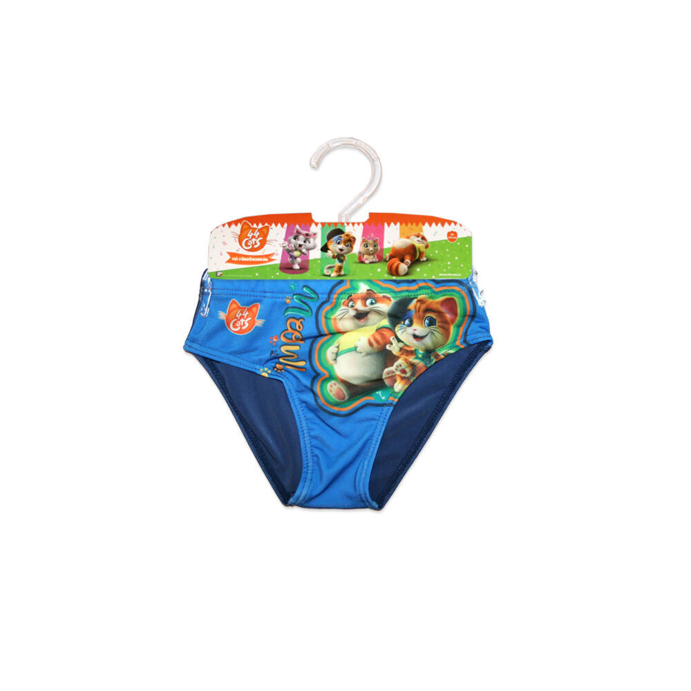 44 Cat cat bathing bottoms for boys - navy blue - 110